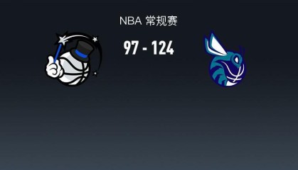 开云体育-NBA战报：黄蜂124-97大胜魔术，班凯罗23分
